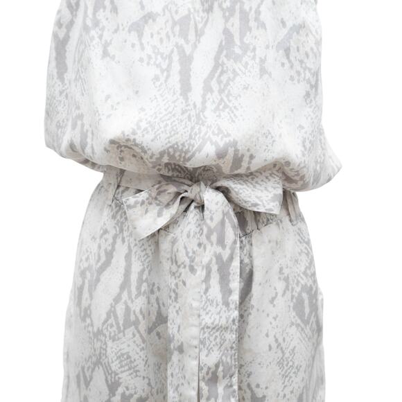 Vintage Havana Snakeskin Print Strapless Summer Pant Jumpsuit Size Medium - Picture 3 of 12